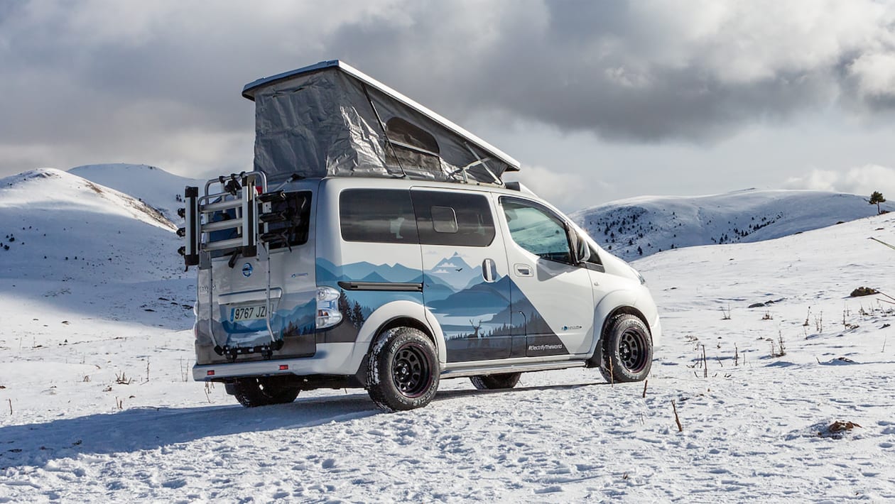 Electric Nissan e-NV200 Winter Camper concept revealed