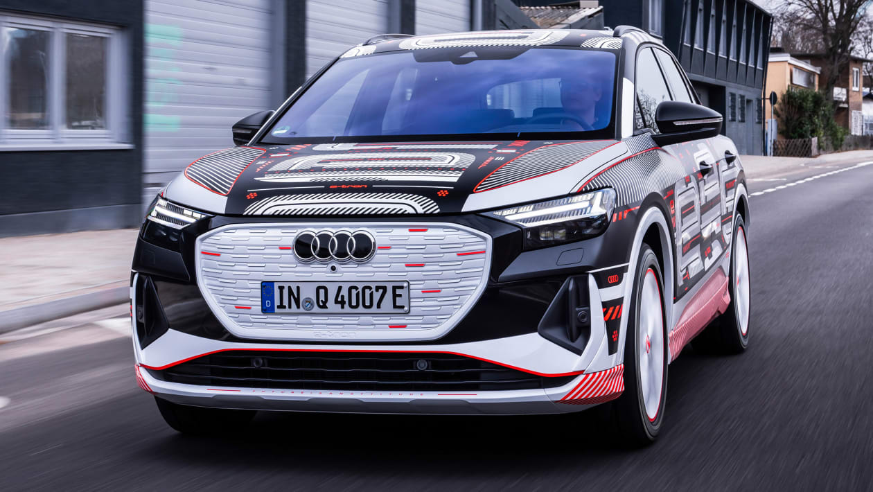 New Audi Q4 e-tron prototype review | Auto Express