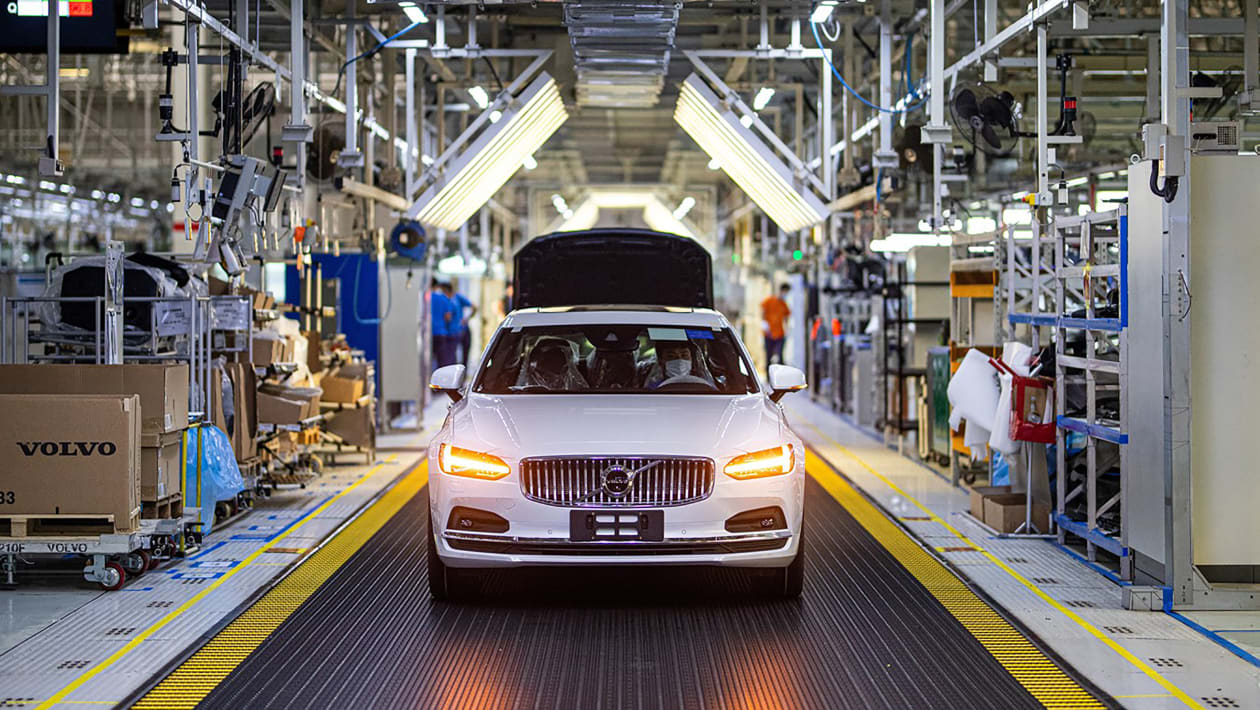Volvo investigates fossil fuel-free steel for future car bodies 1 aria-label="Volvo%20production"