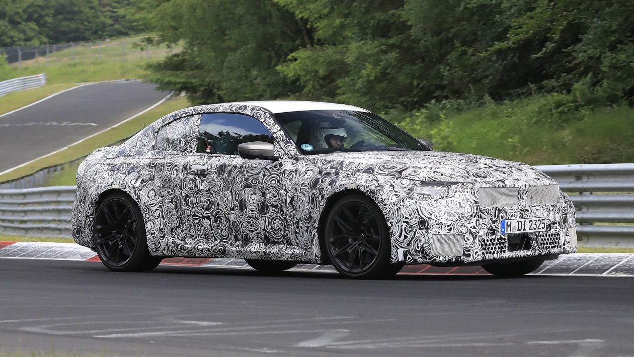 New 2022 BMW M2 spotted testing at the Nurburgring 1 aria-label="BMW%20M2%20spy%20shots 2"