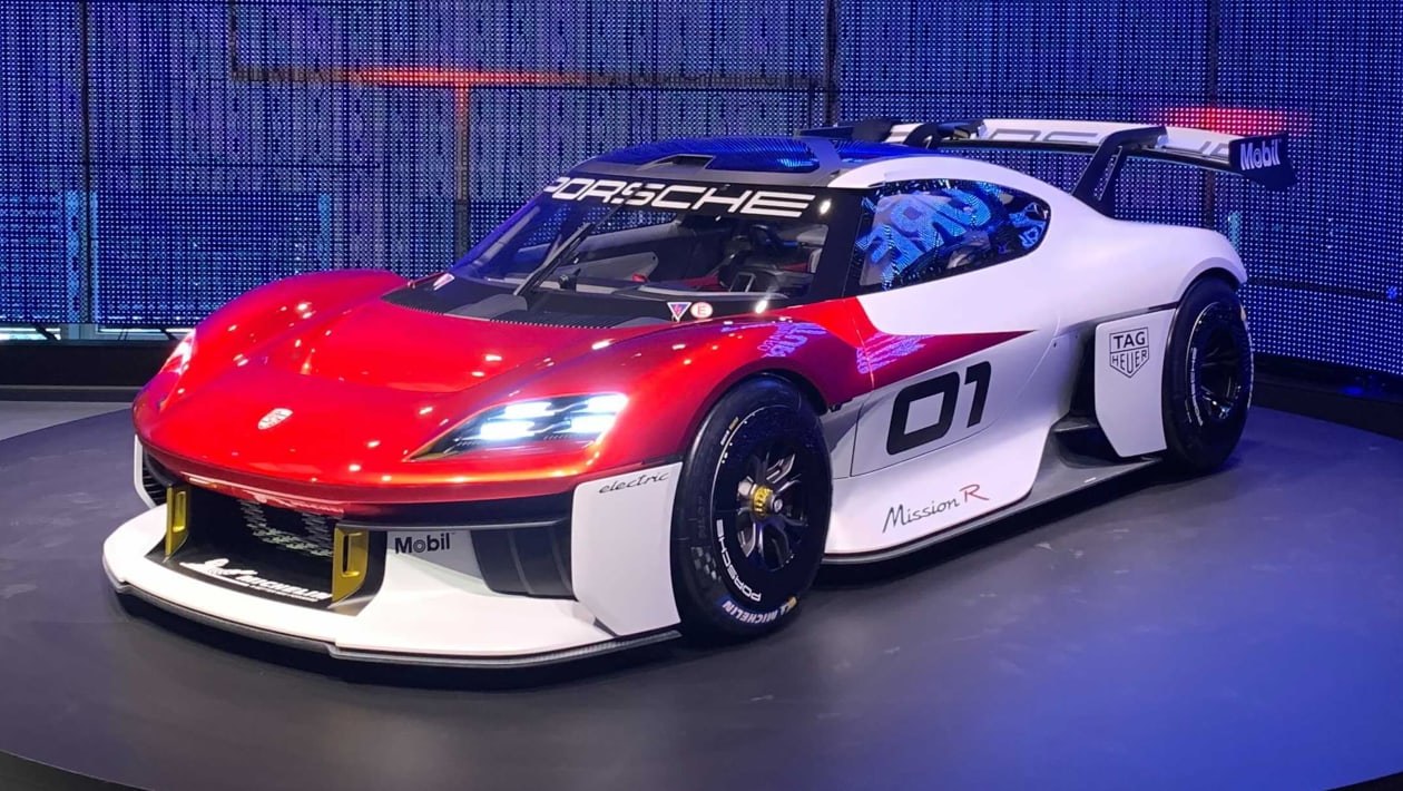 New Porsche Mission R concept hints at future electric Cayman