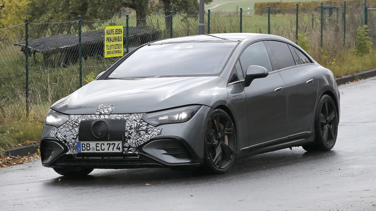 Mercedes-AMG EQE53 spied – pictures | evo