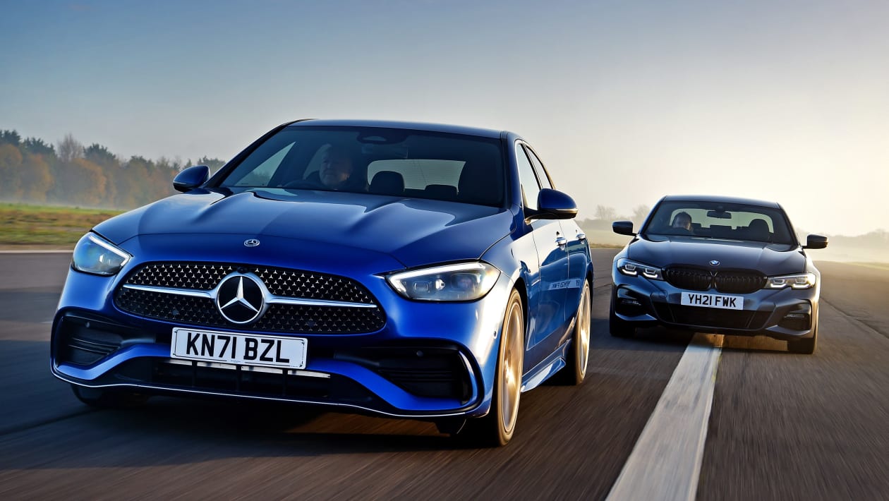 Mercedes C-Class vs BMW 3 Series: 2021 group test review