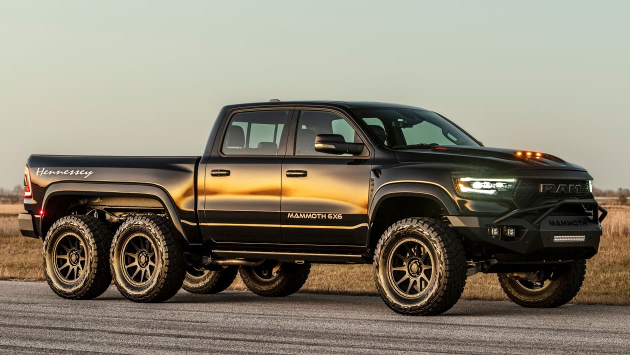 Hennessy Mammoth 6x6 Revealed As Monstrous 1 012bhp Six Wheeler Auto Express