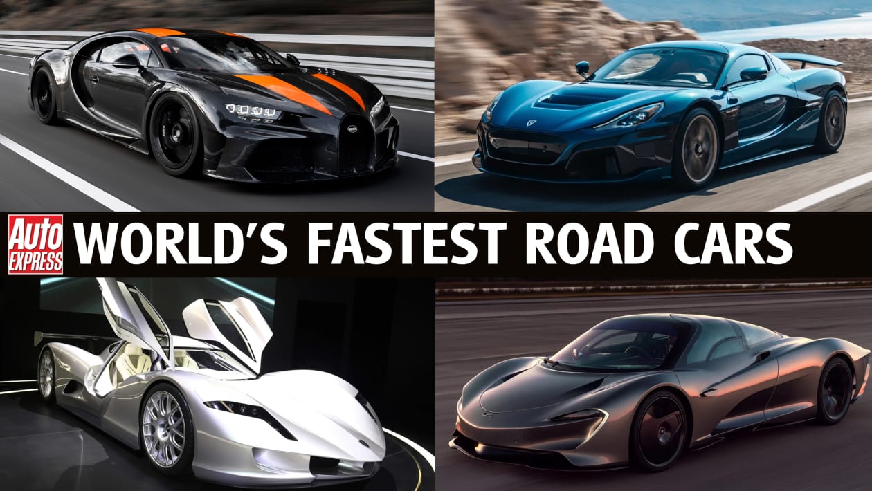 World's fastest road cars