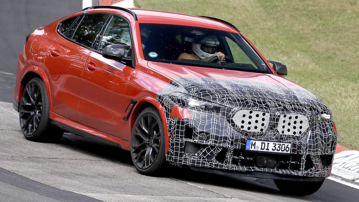 2023 BMW X6 M facelift spotted testing on Nurburgring