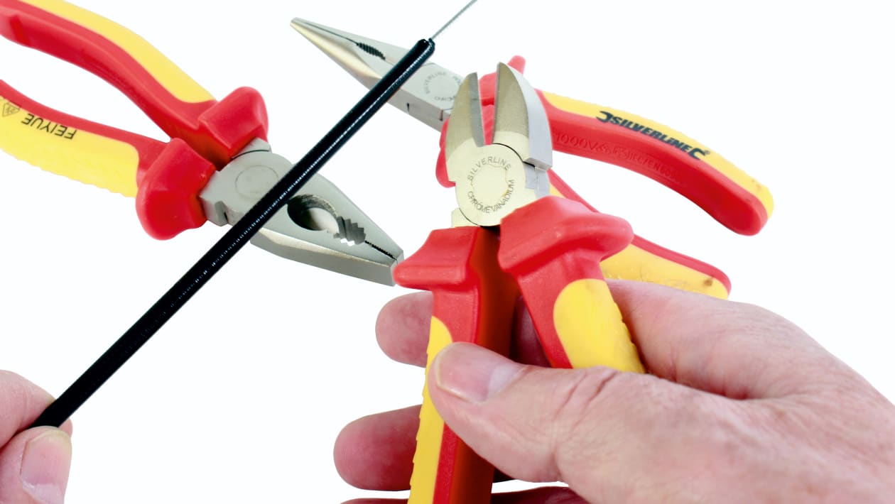 SHALL Mini Pliers Set, 6-Piece Small Pliers Tool Set Includes
