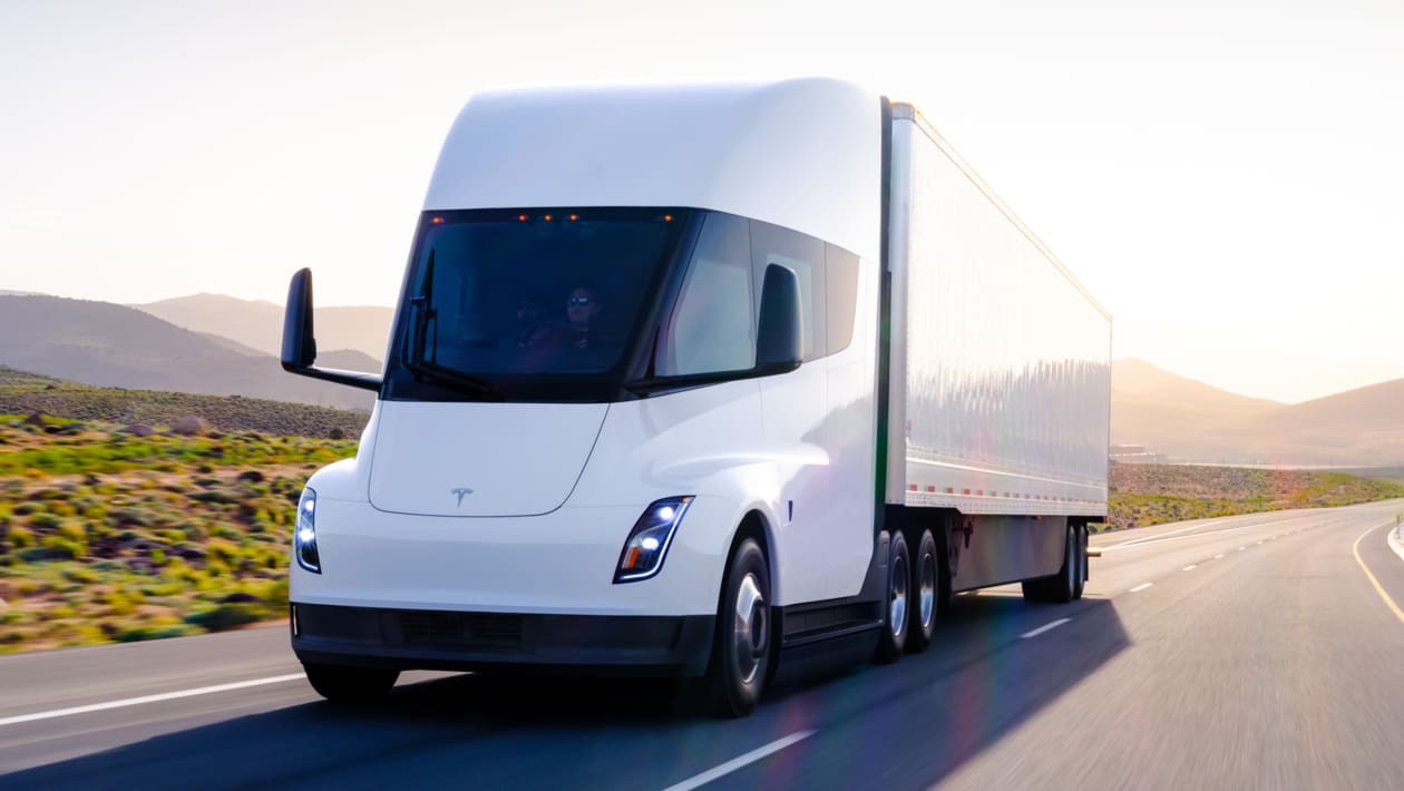 Tesla Semi truck production begins with first deliveries on 1st