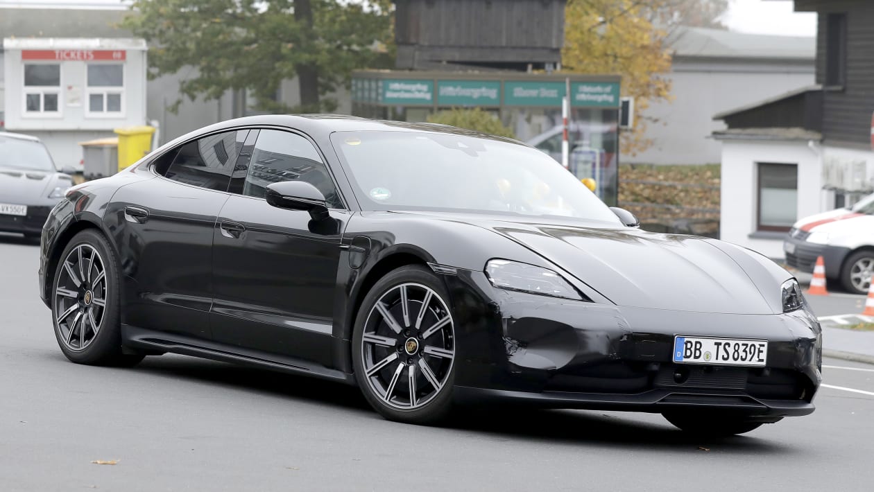 New 2023 Porsche Taycan Facelift Spotted Testing Auto Express Flipboard