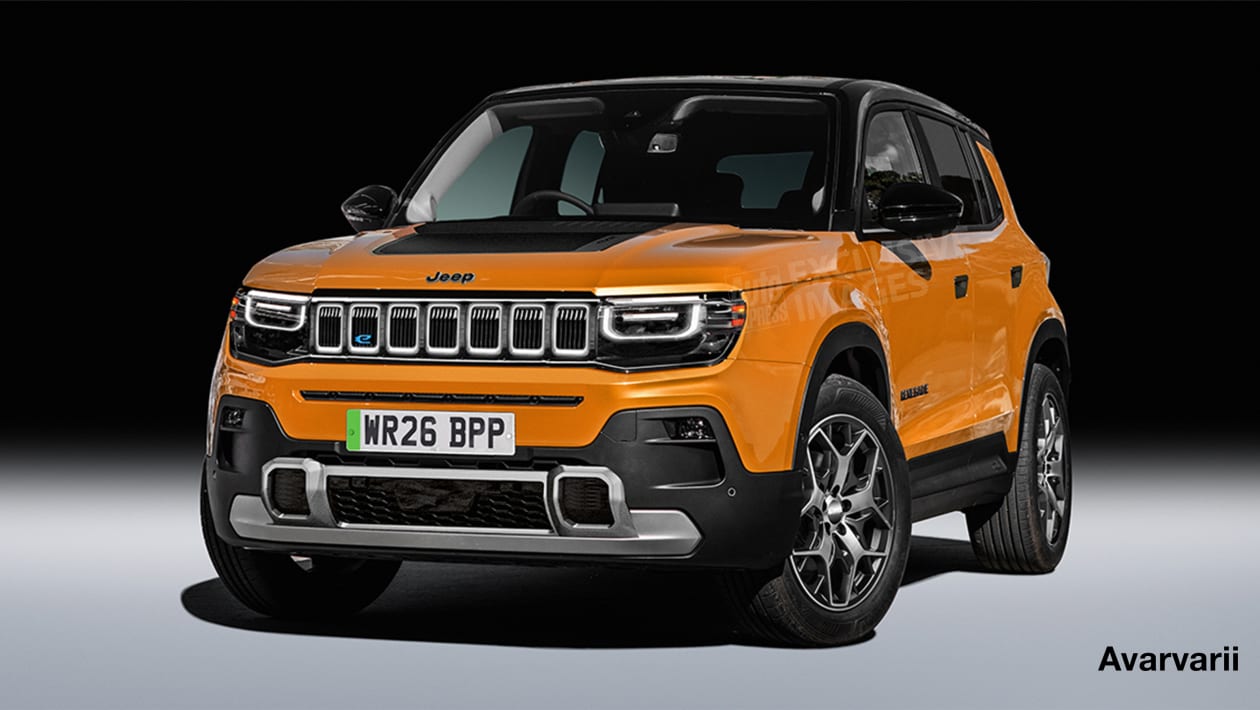 Next-generation Jeep Renegade to with pure-electric power | Auto