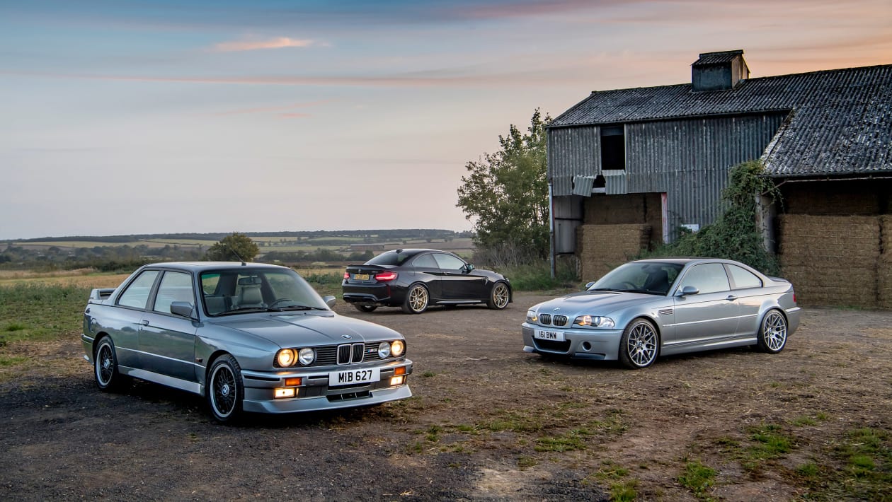BMW E30 M3 v E46 M3 CSL v F87 M2 CS ??? pictures | evo