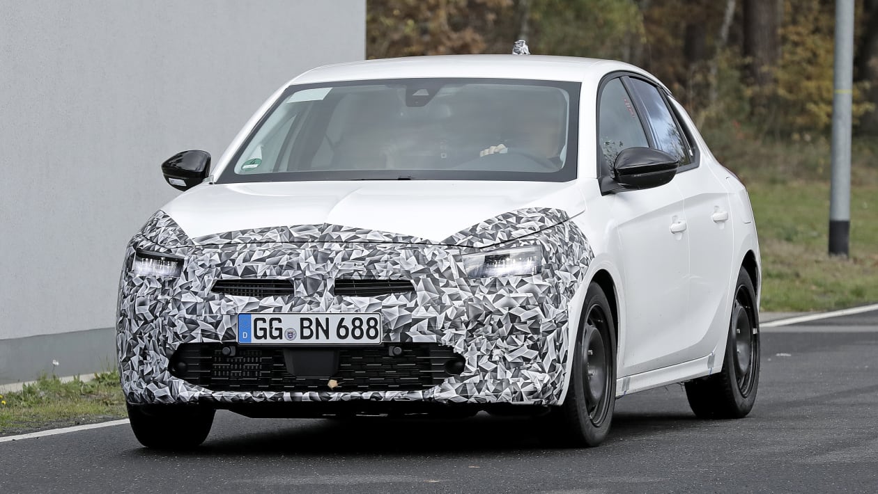 New 2023 Vauxhall Corsa facelift spied testing on the road | Auto Express