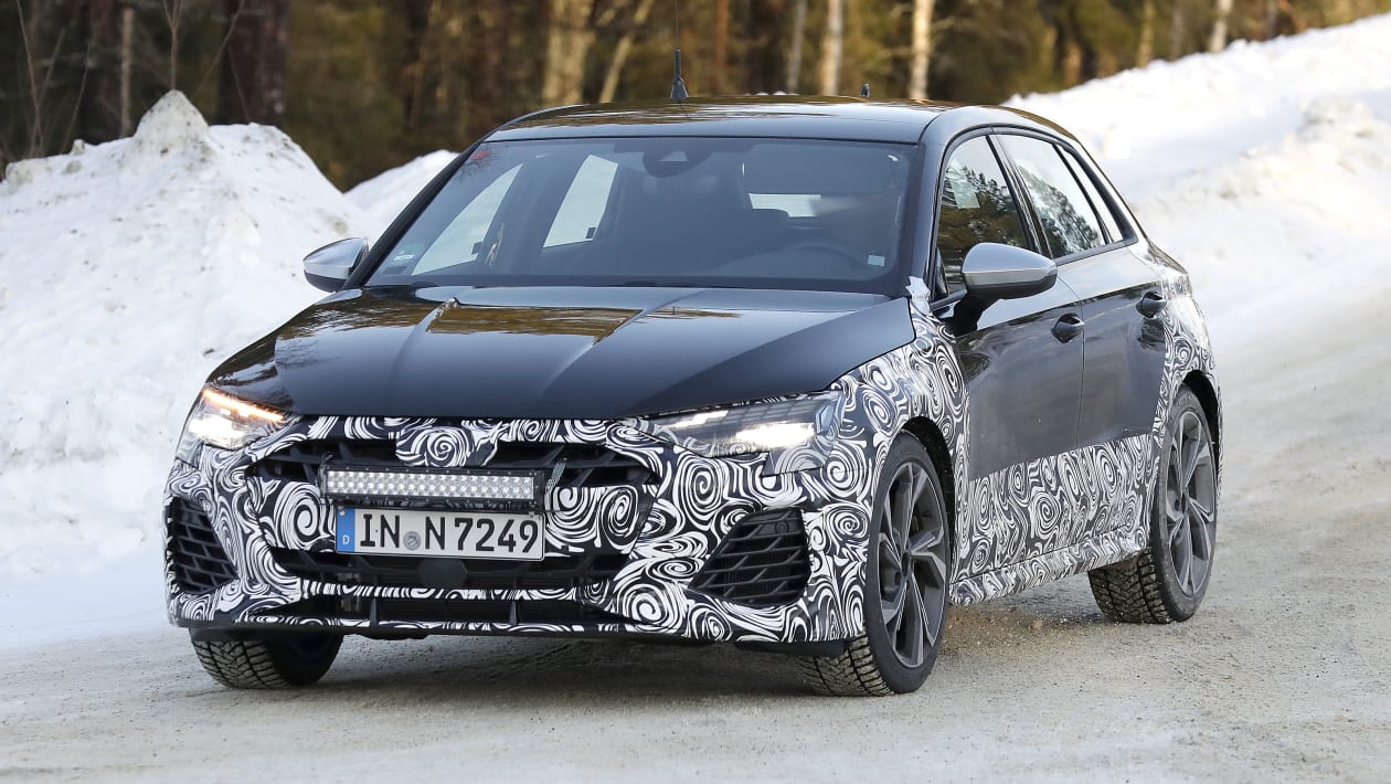New 2023 Audi A3 spotted in sporty S3 guise