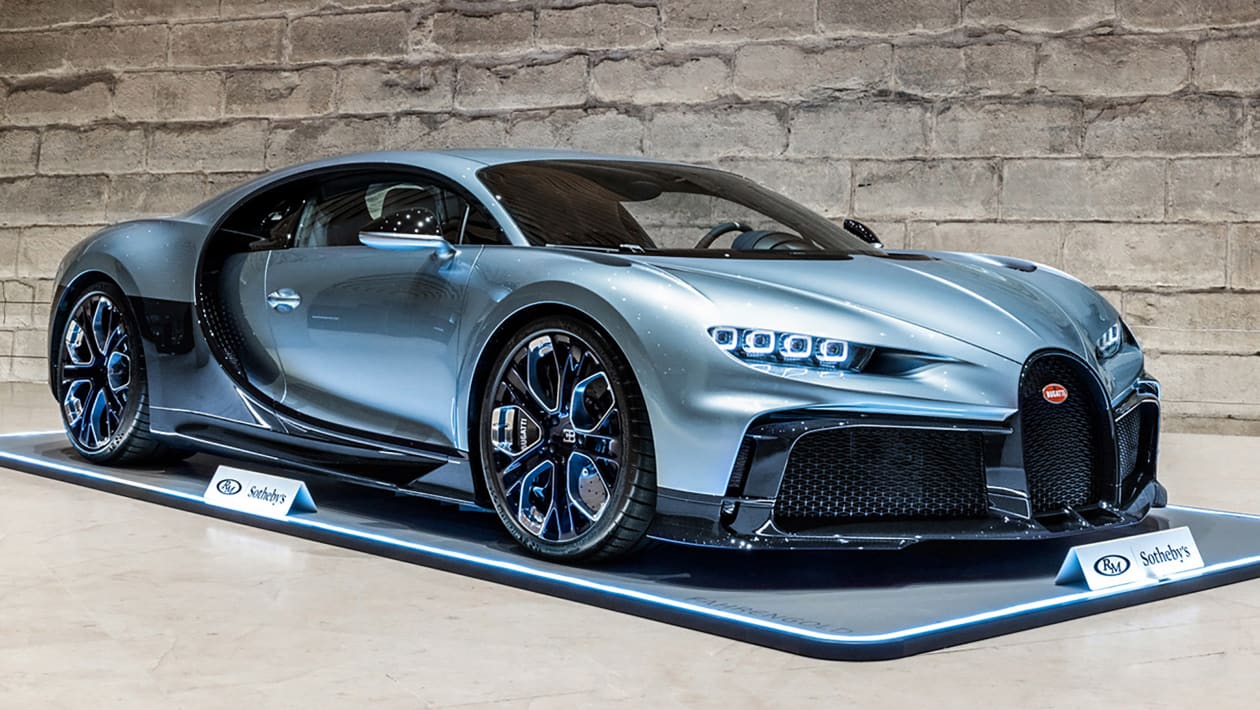 One-off Bugatti Chiron Profilée sells for £8.7m at auction