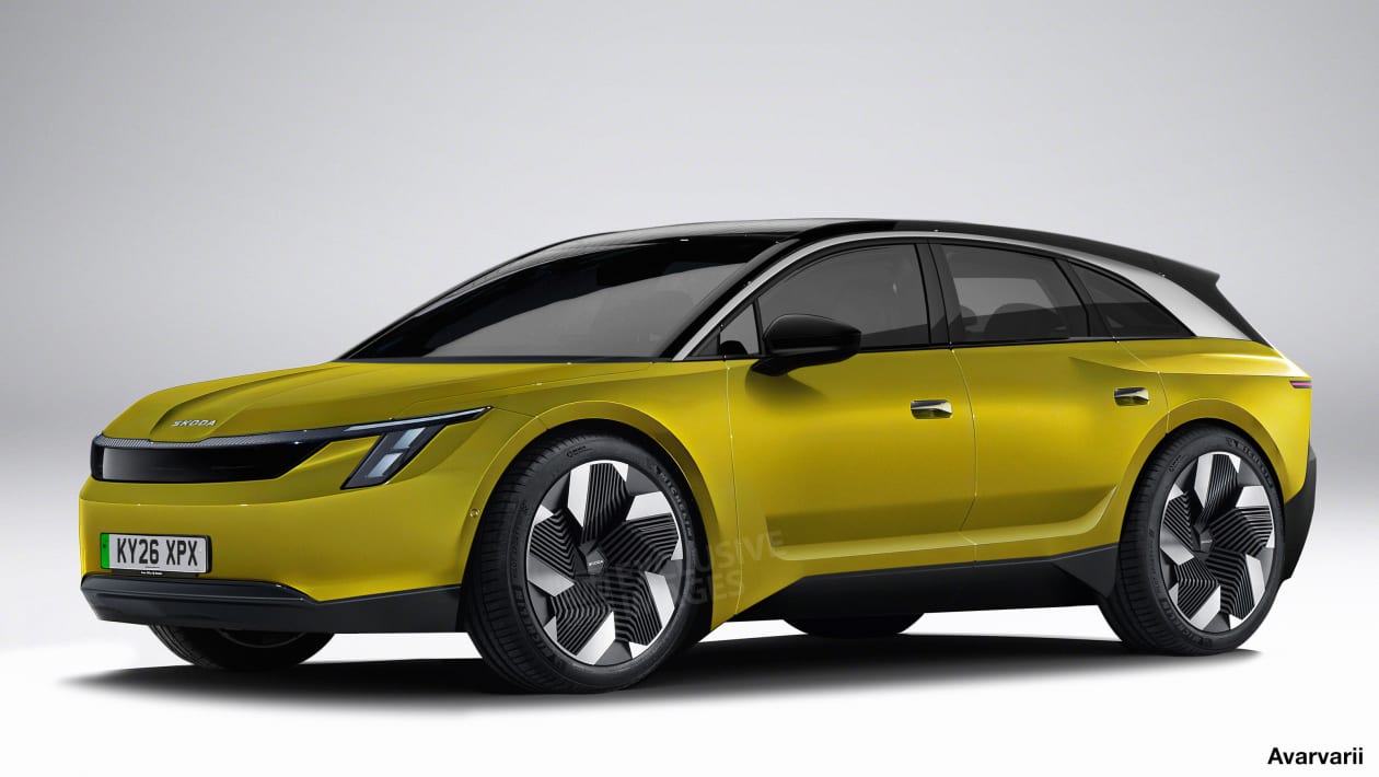 All-electric Skoda estate car to arrive in 2026