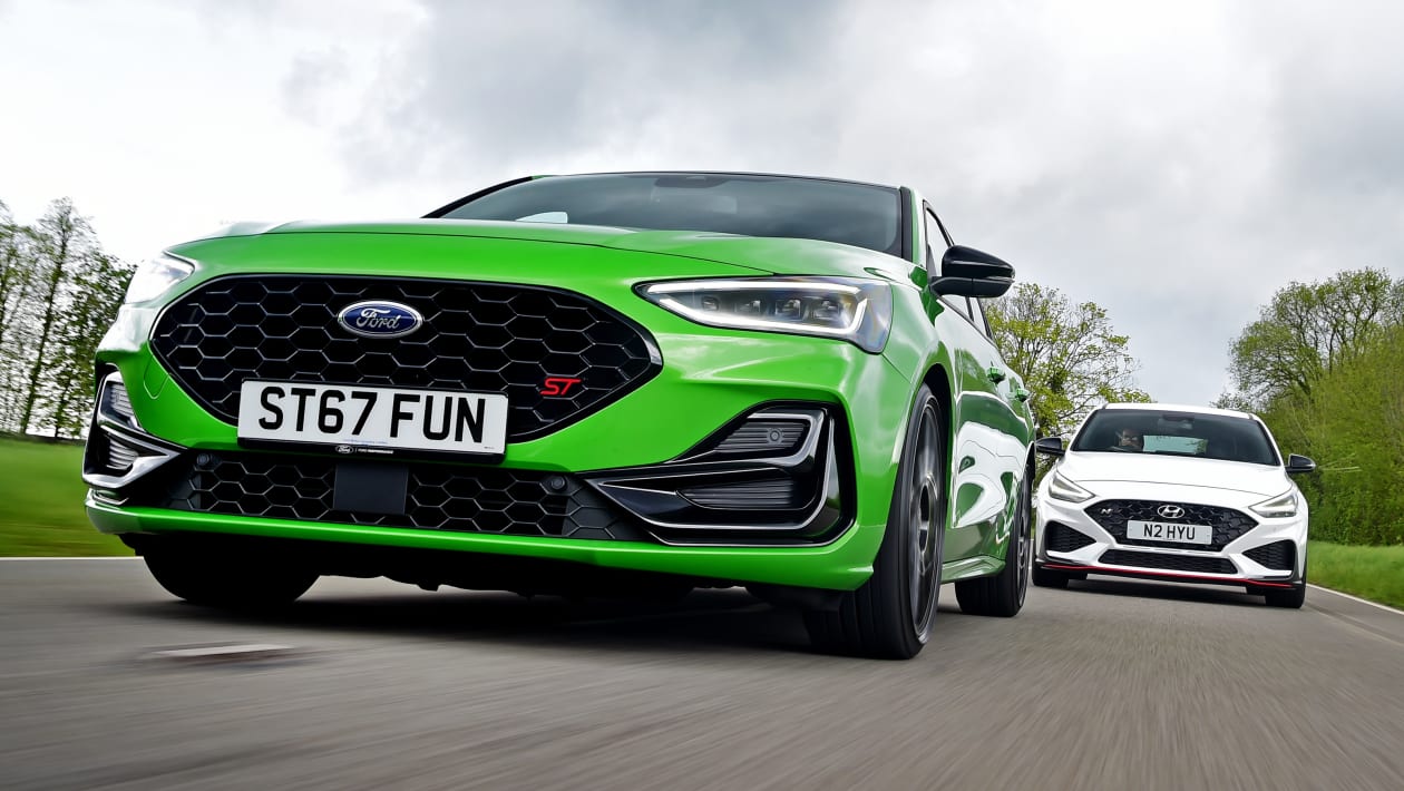 Ford Focus ST Track Pack vs Hyundai i30 N: 2023 twin test review