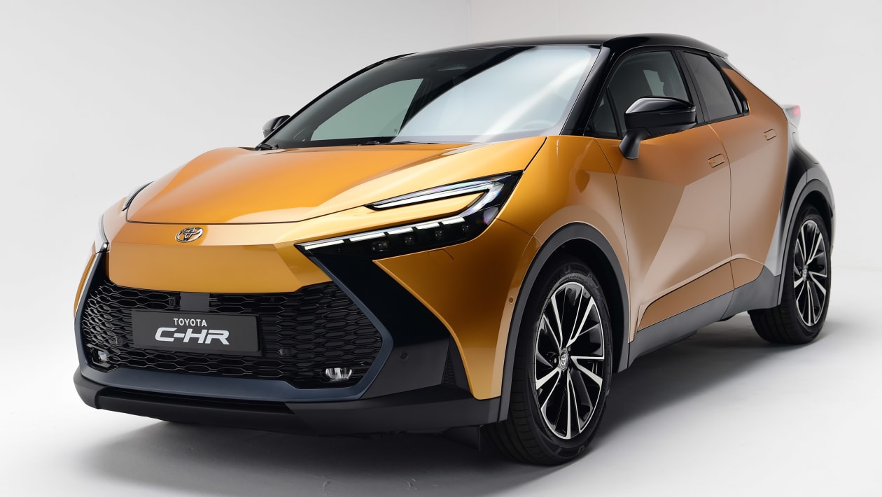 New Toyota C-HR revealed with funky two-tone look