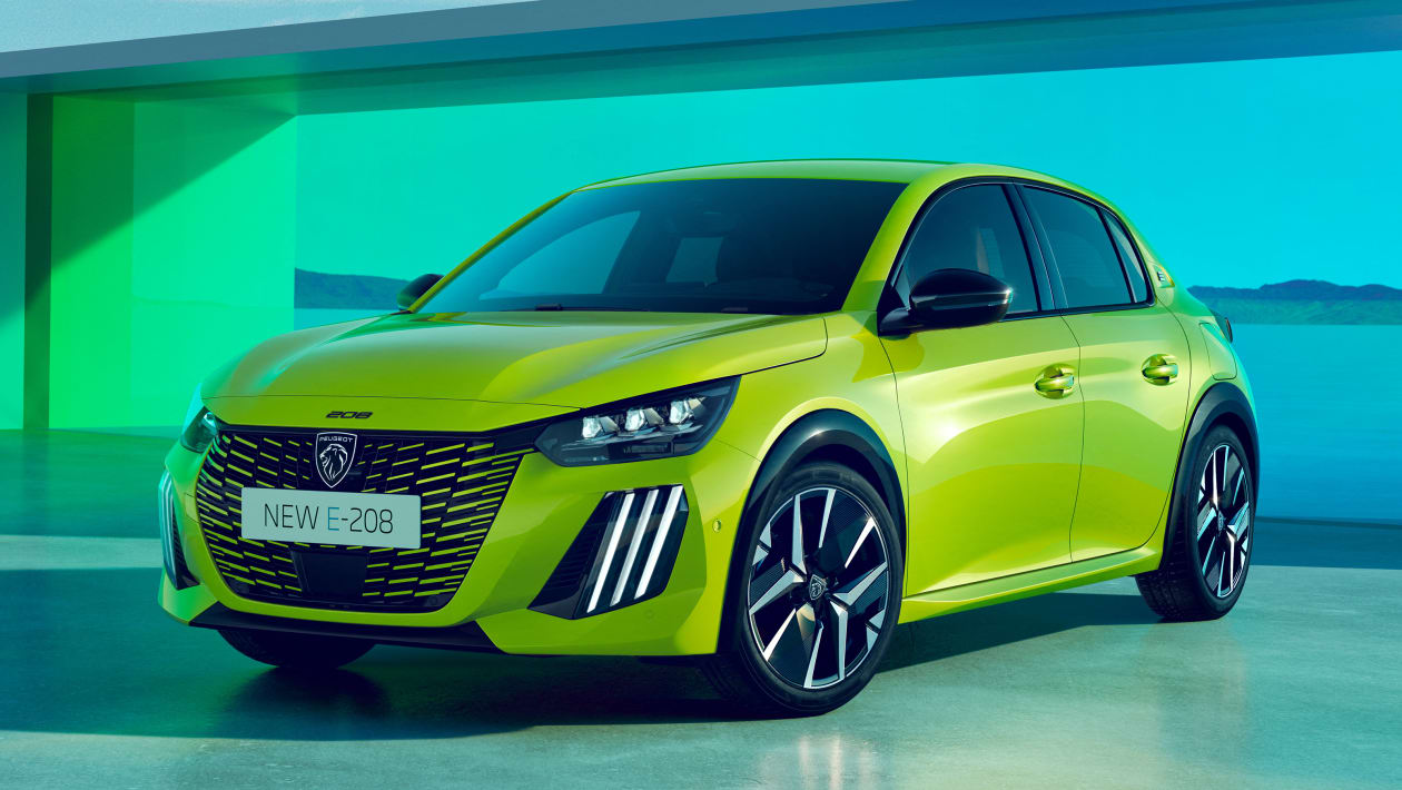 Refreshed 2024 Peugeot 208 and E-208 go on sale with a new face and tweaked  features