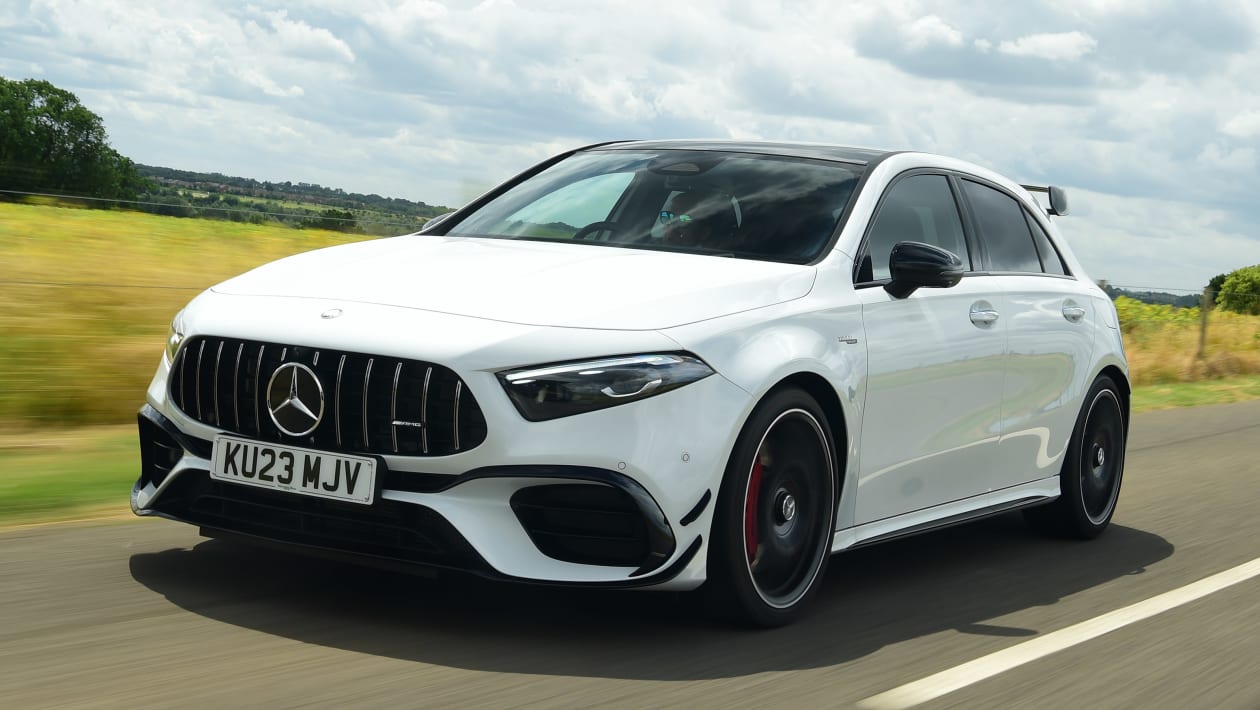 New Mercedes-AMG A 45 S 2023 facelift review