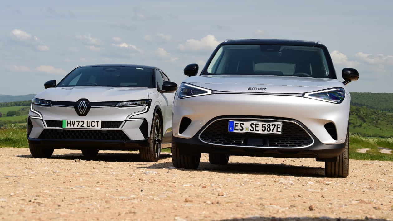 Smart #1 vs Renault Megane E-Tech: 2023 twin test review