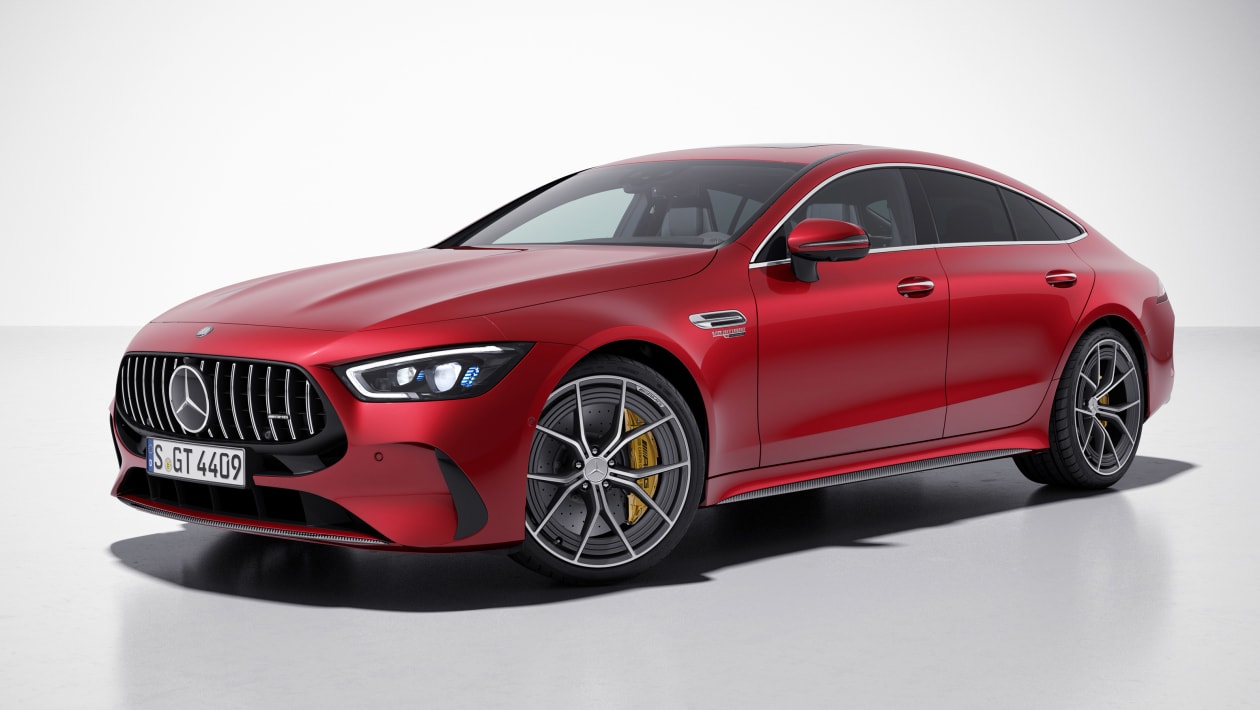 The new Mercedes-AMG GT 4-door gets a bigger grille and a £179,325