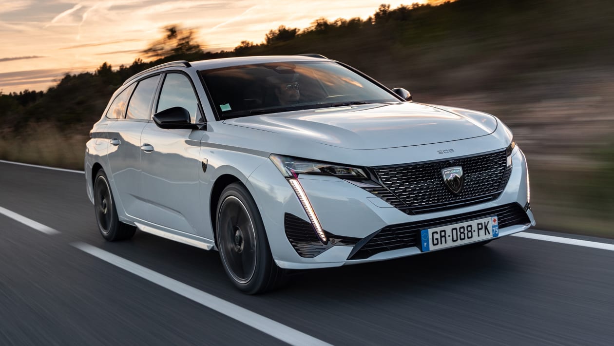New Peugeot E-308 SW estate review: EV wagon with real polish and few  rivals | Auto Express