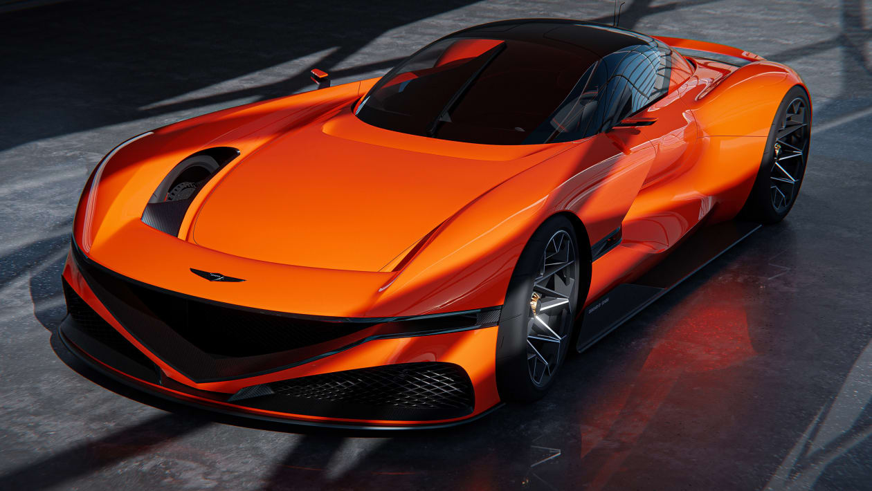 Genesis X Gran Berlinetta Vision Gran Turismo Concept official reveal ...