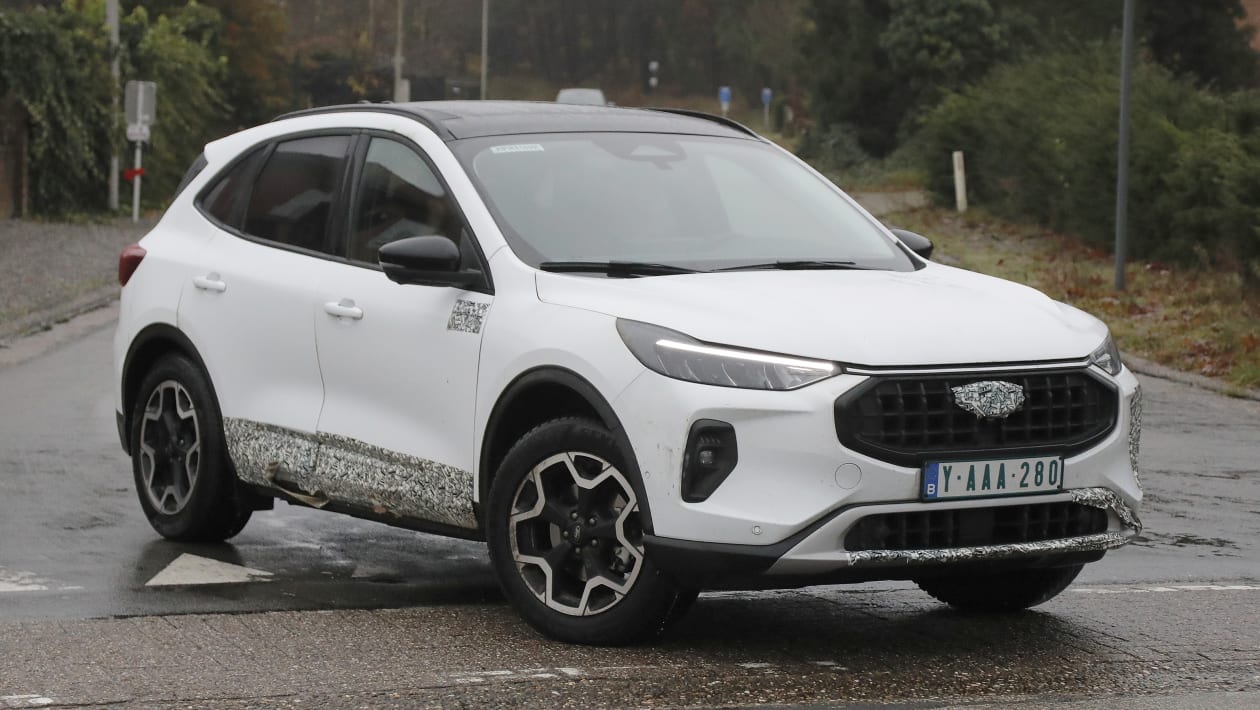 2024 Ford Kuga facelift spied in new rugged Active trim