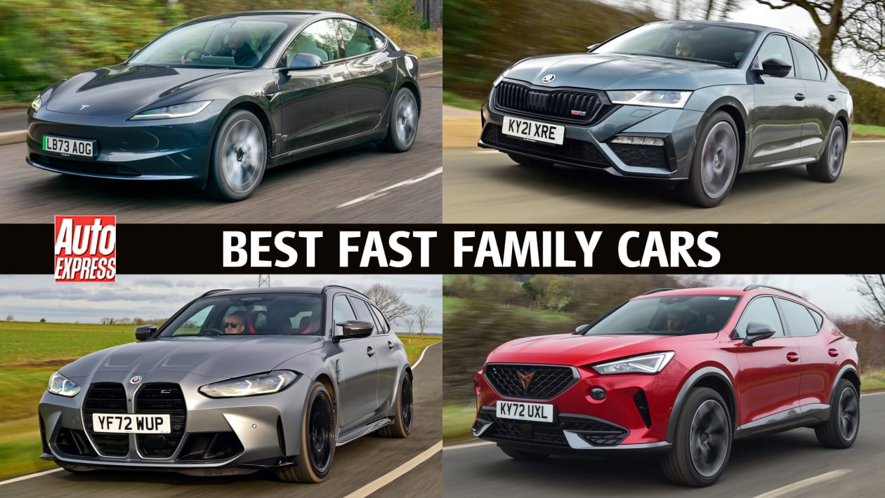 Top 10 best fast family cars 2024