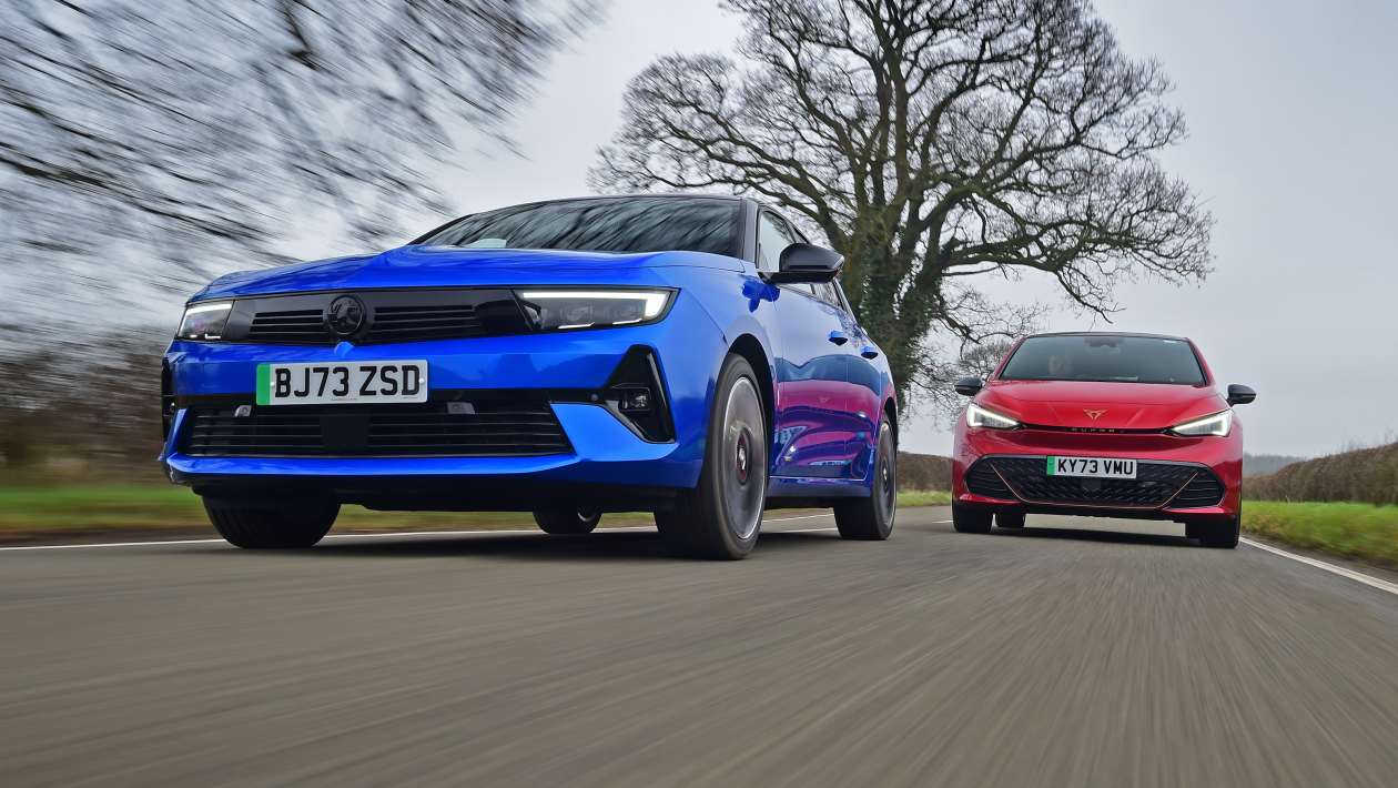 Cupra Born Vs Vauxhall Astra Electric 2024 Twin Test: Which Is The Best 