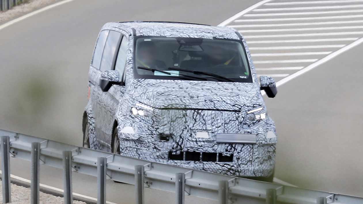 New Mercedes V-Class luxury MPV spied using future EV tech | Auto Express