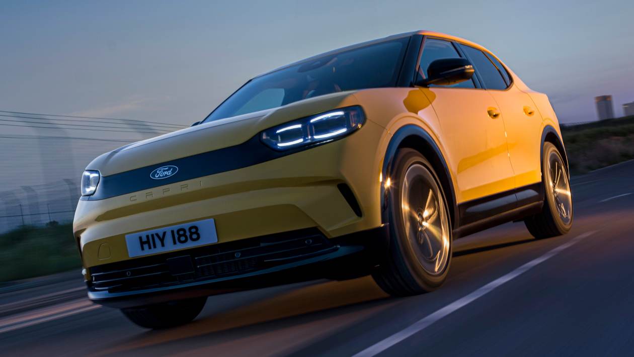 New Ford Capri preview: famous name returns, as a 390-mile electric coupe-SUV | Auto Express