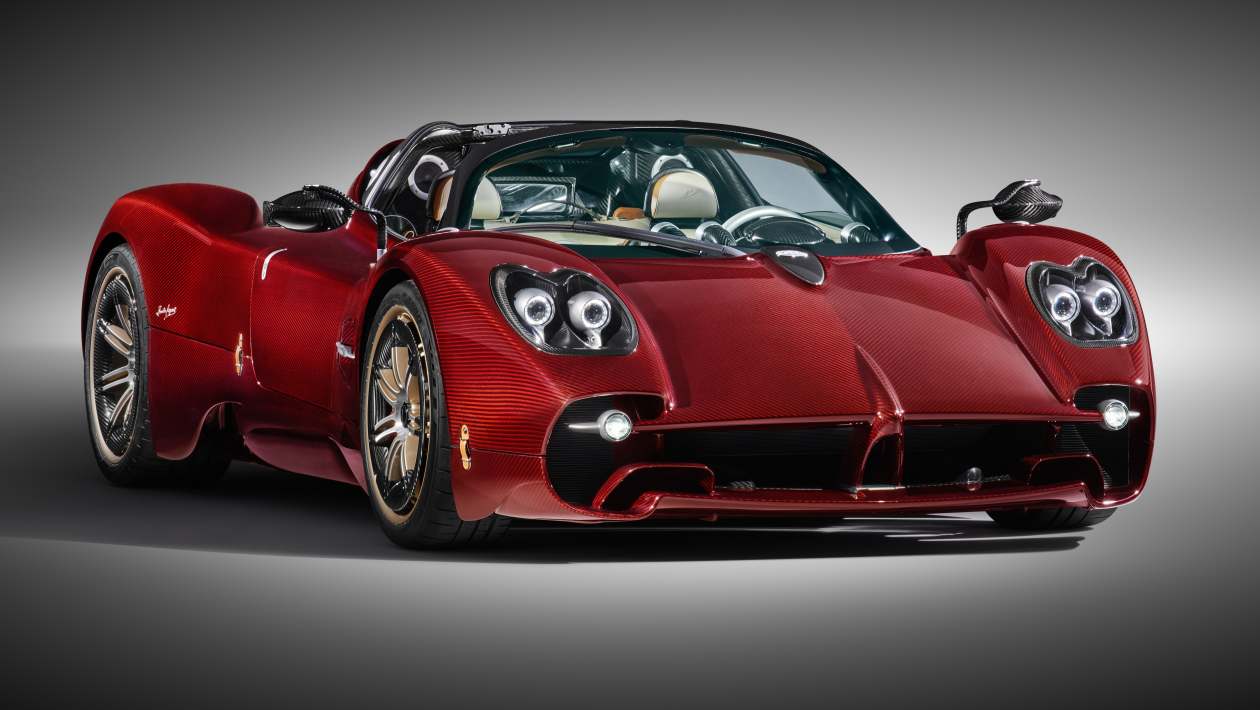 The £2.6m Pagani Utopia Roadster is a 217mph drop-top with a 