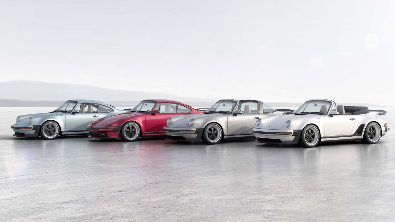 photo of Singer’s Porsche 911 Turbo restomod gains Slantnose, Targa and Cabriolet options image