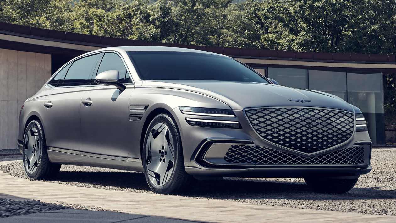 Updated 2024 Genesis Electrified G80 revealed - pictures | Auto Express