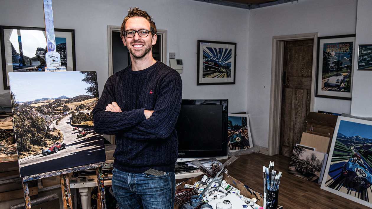 My Life & Cars – Tim Layzell, motorsport artist and amateur racer | evo