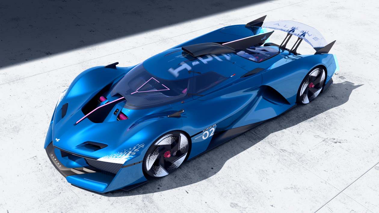 Alpine Alpenglow Hy6: Unleashing the Power of Hydrogen in a Radical Hypercar