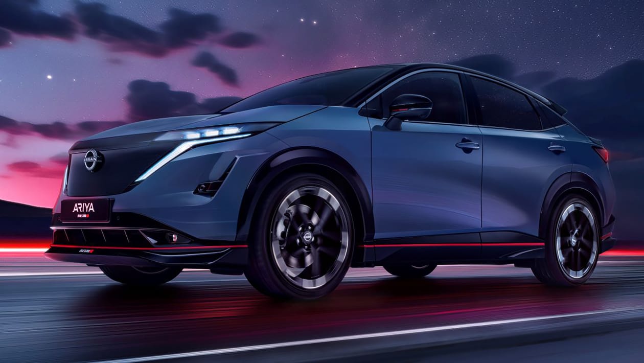 New Nissan Ariya Nismo gets 429bhp and 56 620 starting price Auto Express