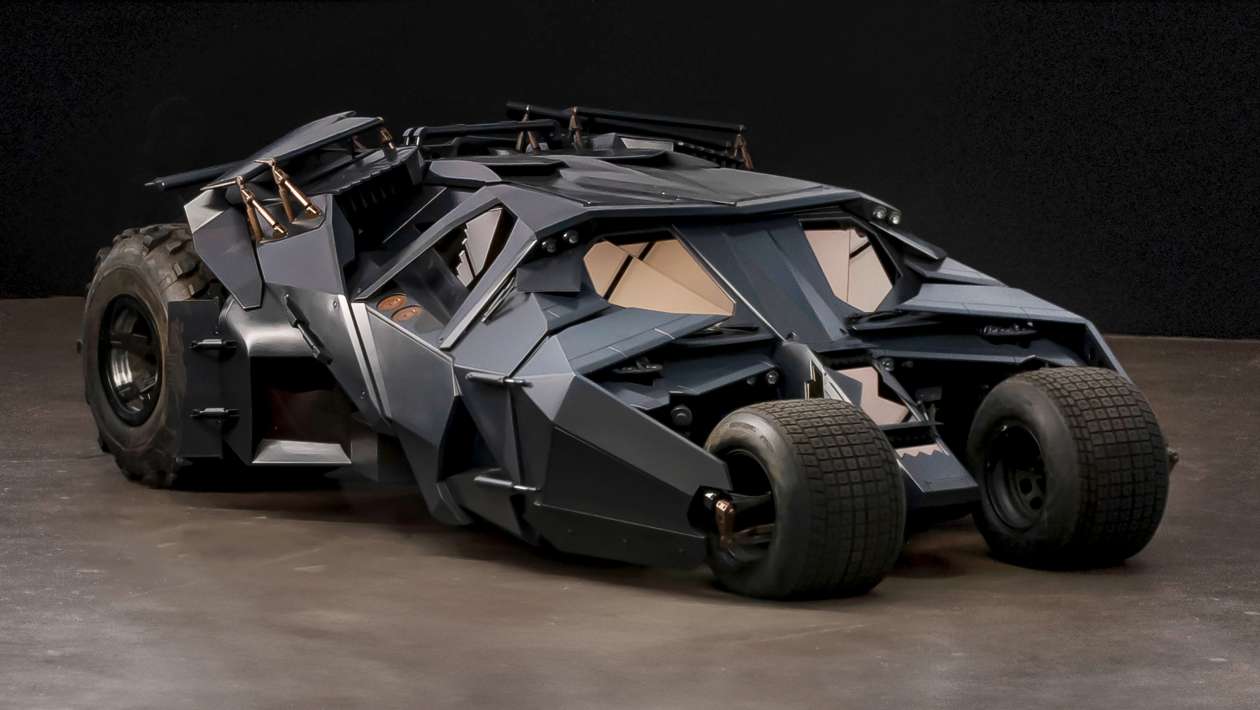 The Dark Knight’s Tumbler can be yours for £2.3 million. Cape and supervillain nemesis sold separately | Auto Express