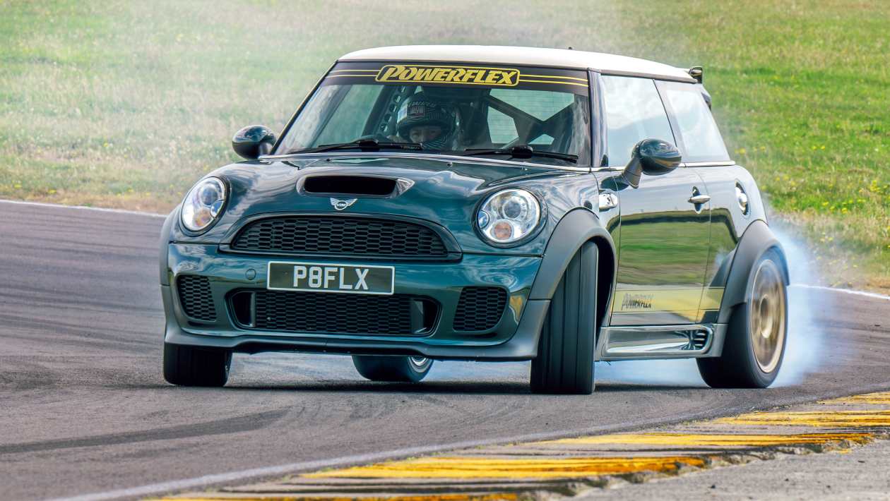 Powerflex Mini Rack Powerflex Mini V8 2025 review – driving a BMW M3-powered hatch | evo