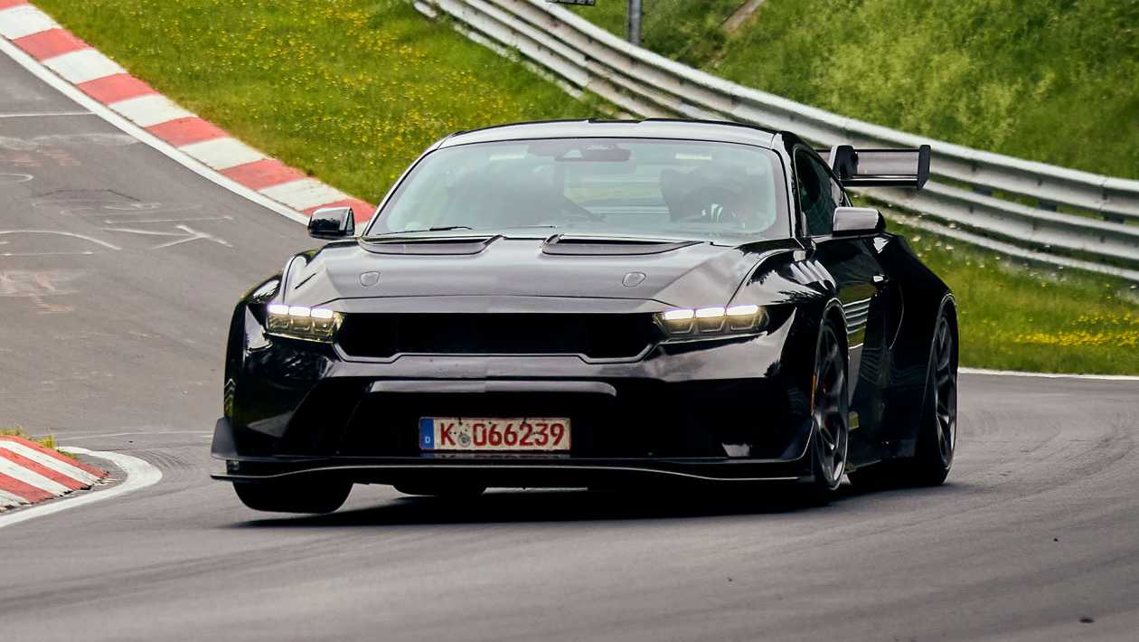 Ford Mustang GTD almost breaks into top 10 Nürburgring lap times | Auto Express