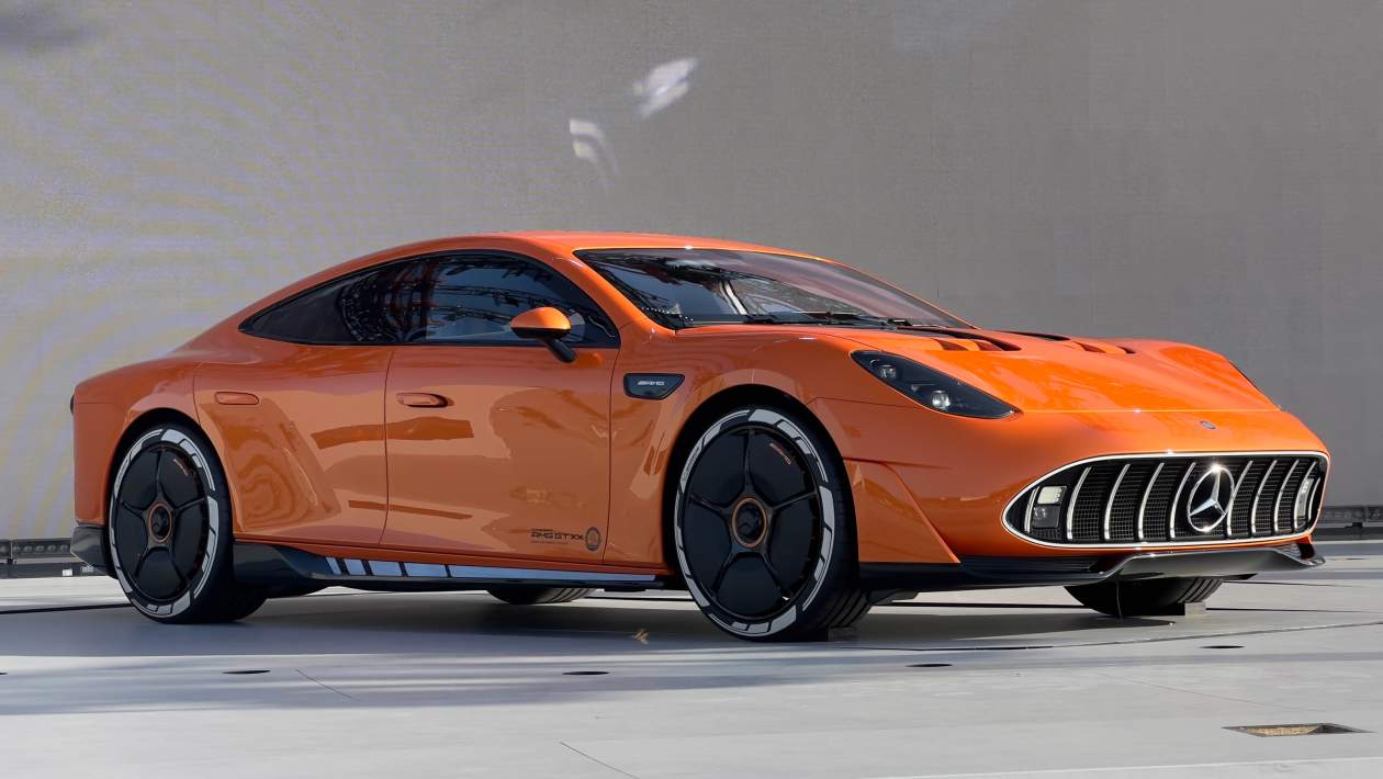 New Mercedes-AMG GT XX Concept unveils 1,341bhp plan to blow the Porsche  Taycan away | Auto Express