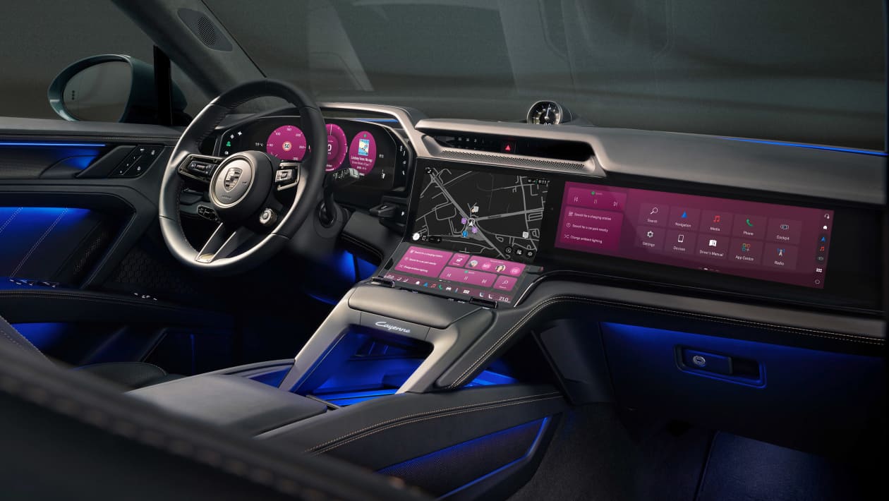 New Porsche Cayenne interior revealed with amazing, world-first displays