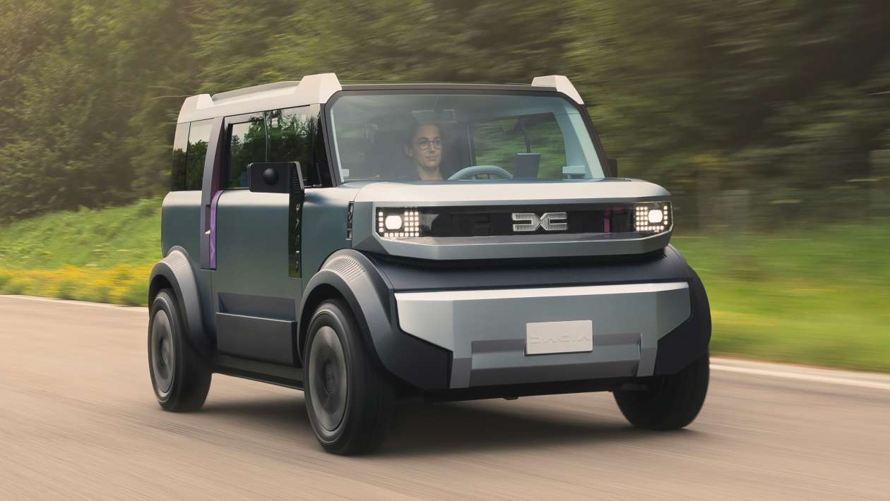 New Dacia Hipster concept previews future boxy £13k EV