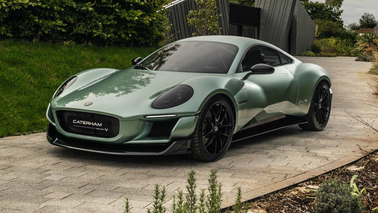 evo.co.uk - John Barker - The Caterham Project V is Britain's answer to the electric Porsche Cayman