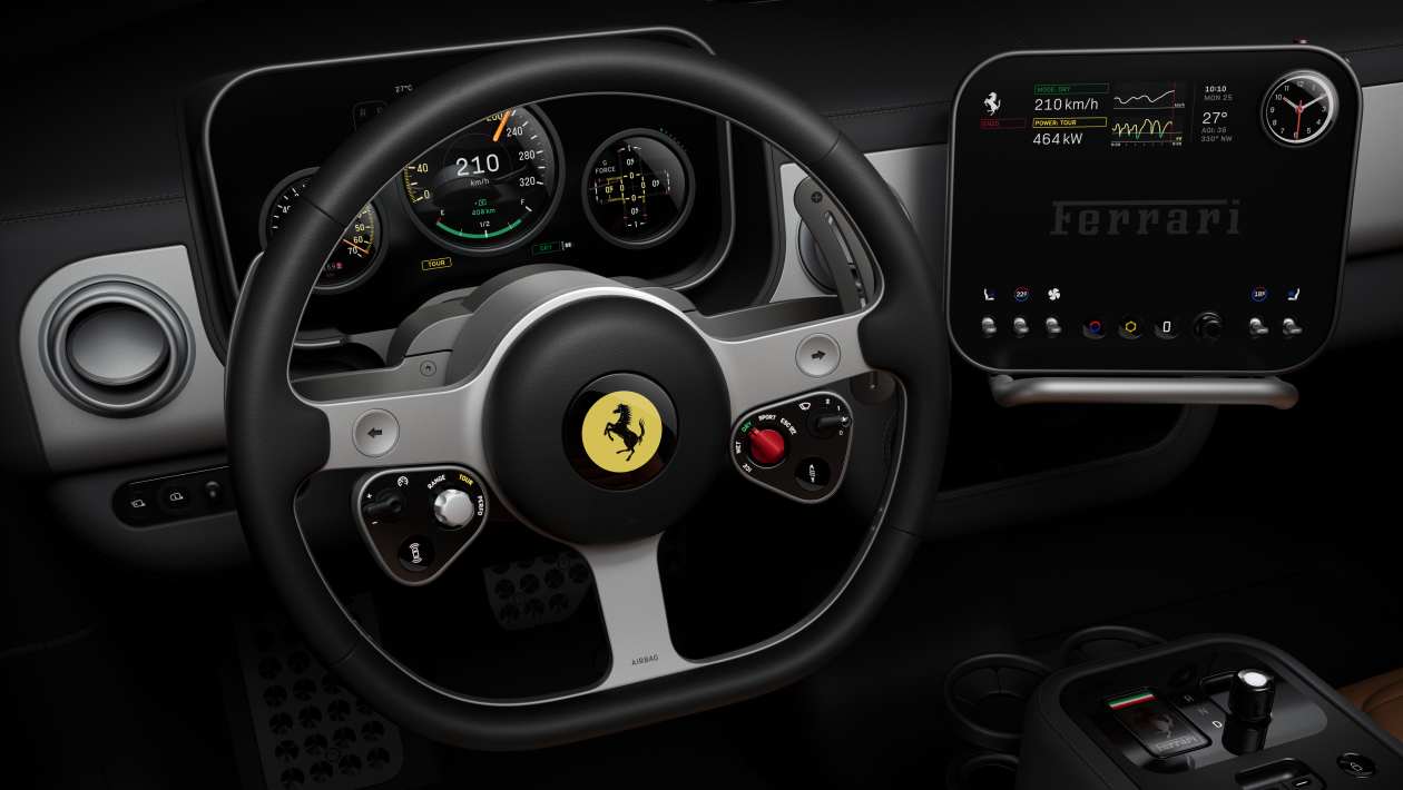 evo.co.uk - Sam Jenkins - The iPhone's designer has created Ferrari's new interior, and I've been hands on