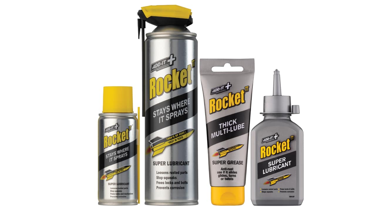 Tetrosyl Rocket TT: the super lubricant that stays where it sprays