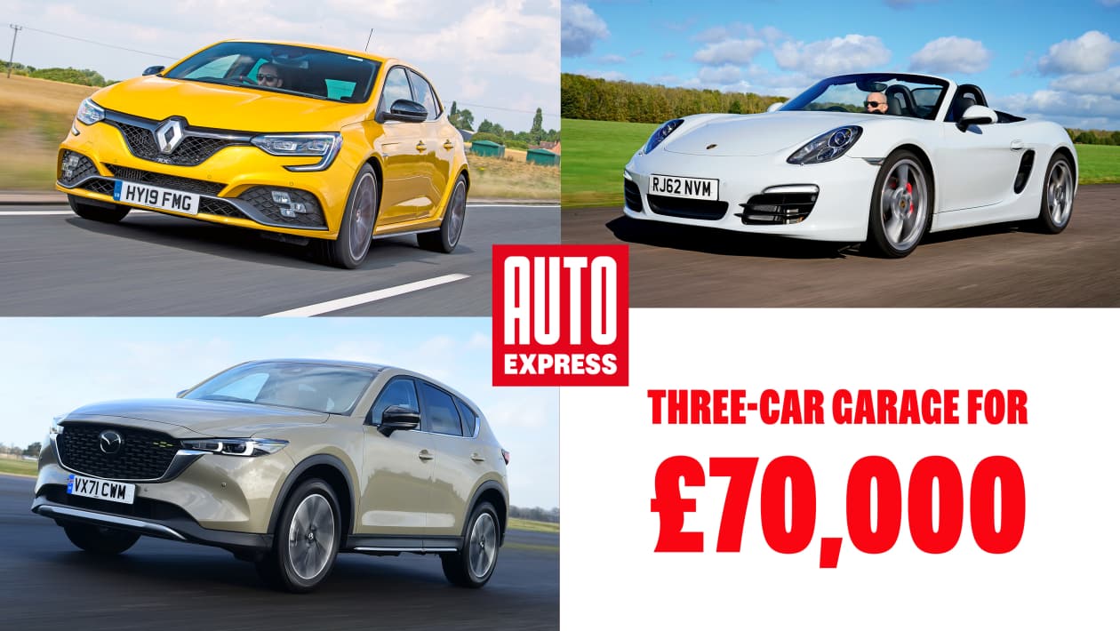 Three-car garage: used Mazda CX-5, Porsche Boxster and&hellip;