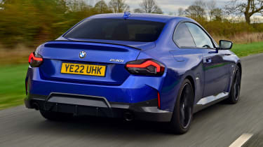 BMW 2 Series Coupe - rear tracking