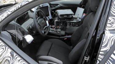 Audi S4 Avant spyshot - interior